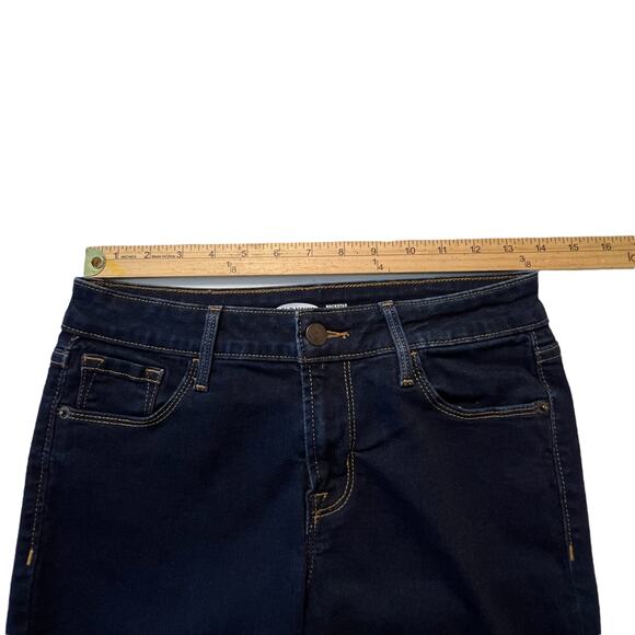 Old Navy Rockstar Super Skinny Jeans Women’s 4 (27x30) Dark Wash Stretch Denim - Picture 5 of 8
